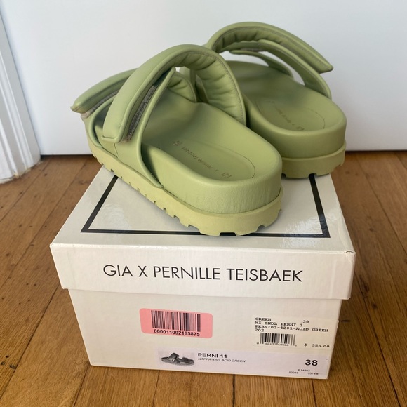 NIB Gia Borghini x Pernille Teisbaek Perni Puffer Flat - Picture 5 of 7